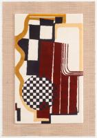 Дизайнерский ковёр прямоугольный 64610  12 0,7x1м